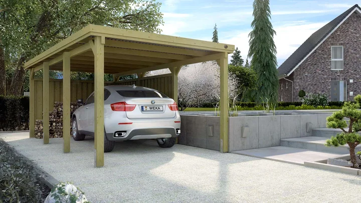 Carport 617, 294x591, Kunststoffdach