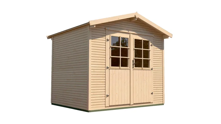 Gartenhaus Barrie wekaLine 218, 301x205, Naturbelassen