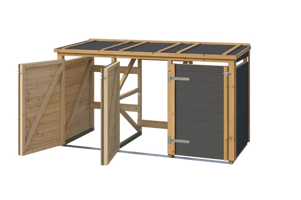 Mülltonnenbox Killarney, 92x230, Anthrazit
