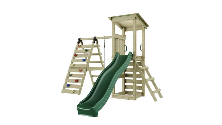 Rebo Spielturm Sevilla, 306,2x184,1, Naturbelassen
