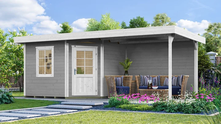 Gartenhaus Winton 213, 541x238, Carbongrau