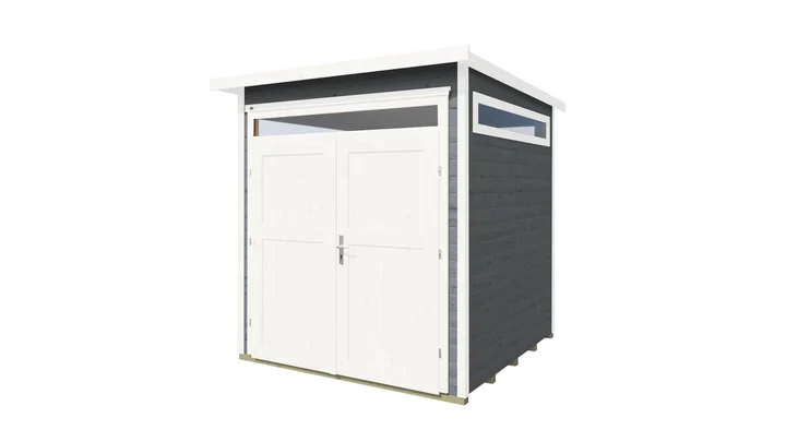 Gartenhaus Limmen 265, 205x209, Carbongrau