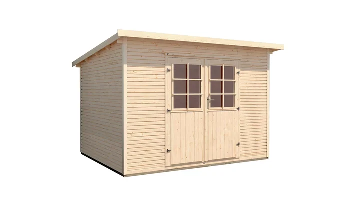 Gartenhaus Barrie wekaLine 219, 295x240, Pultdach, naturbelassen