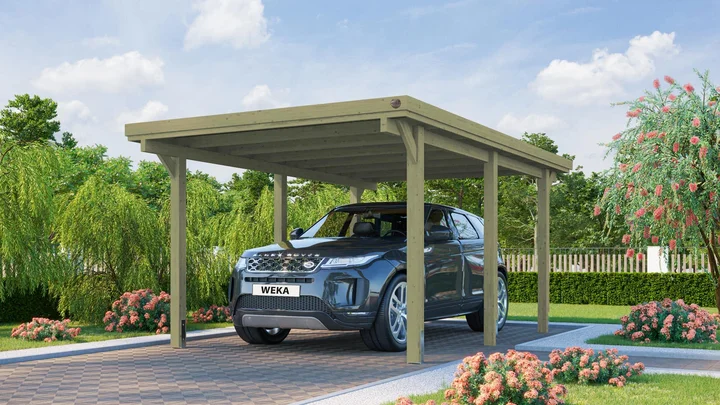 Carport 617, 294x398, Kunsststoffdach