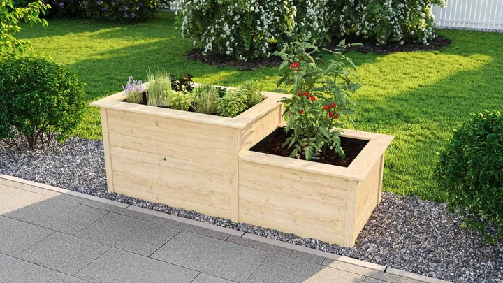 Stufenhochbeet 669