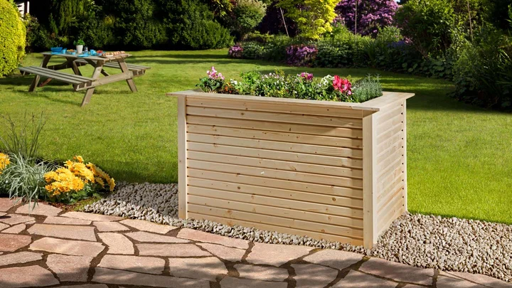 Hochbeet wekaLine 669, 120x97, Naturbelassen