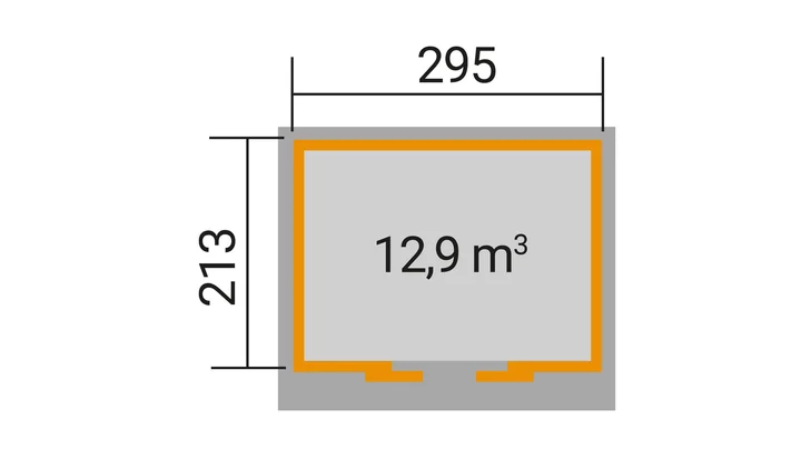 Schiebetürhaus Stockton 225, 295x215, Carbongrau