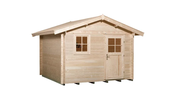 Gartenhaus Blumberg 107, 300x300, Naturbelassen