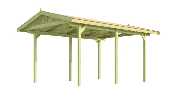 Carport 611, 288x389, Satteldach