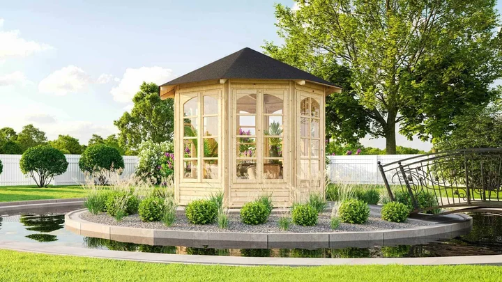 Pavillon 234, 282x305, Naturbelassen
