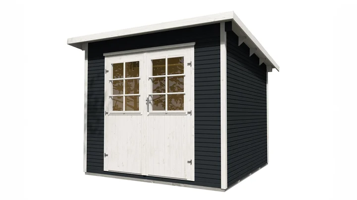 Gartenhaus Barrie wekaLine 219, 235x241, Anthrazit