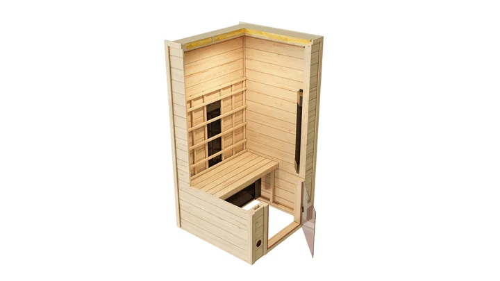 Infrarotkabine Vaala, 99x98, Naturbelassen