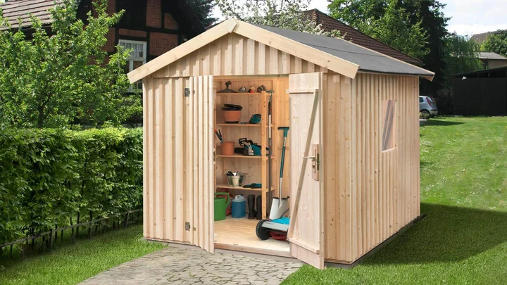 Schwedenhaus Vassbo 349, 277x286, Naturbelassen