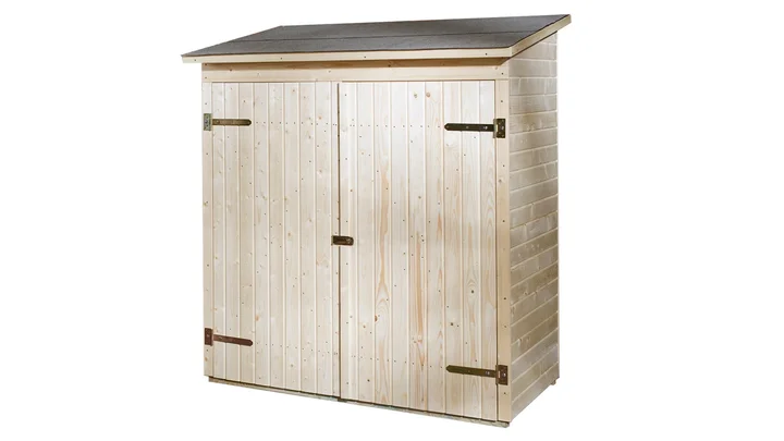 Gartenschrank 361, 163x85, Naturbelassen