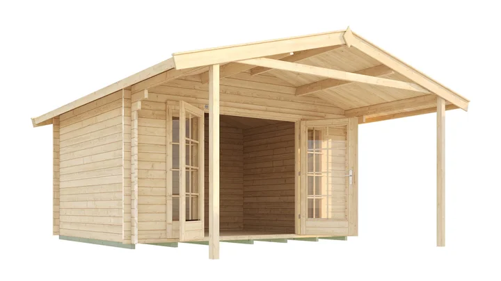 Weekendhaus Bornio 137, 380x500, Naturbelassen