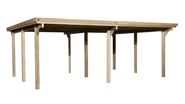 Carport 618, 576x398, Stahldach