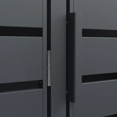 Mülltonnenbox Gary, 265x80, 4er, anthrazit