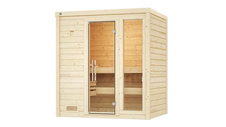 Massivholzsauna Bergen