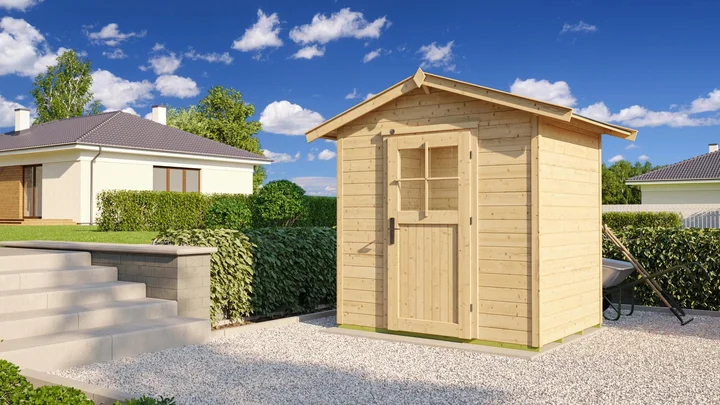 Gartenhaus Blackmount 223, 205x154, Naturbelassen