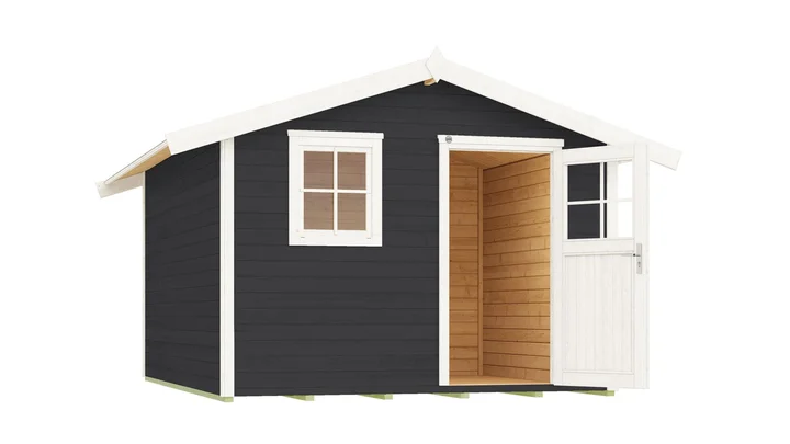 Gartenhaus Blackmount 123, 301x295, Anthrazit