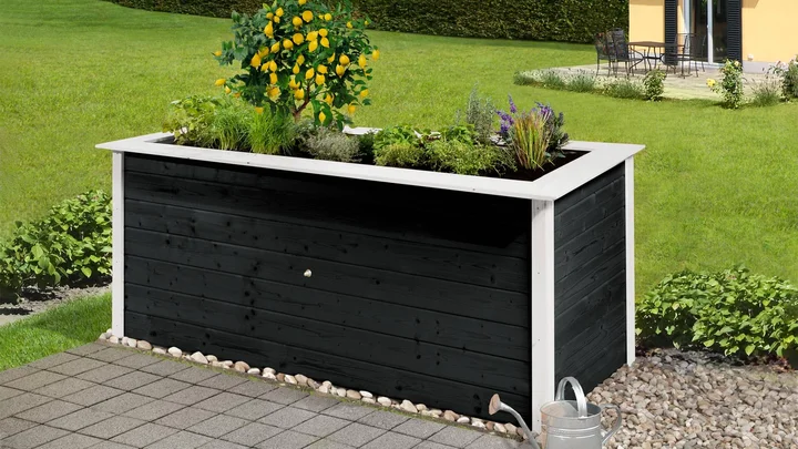 Profi-Hochbeet 669, 205x92, Anthrazit
