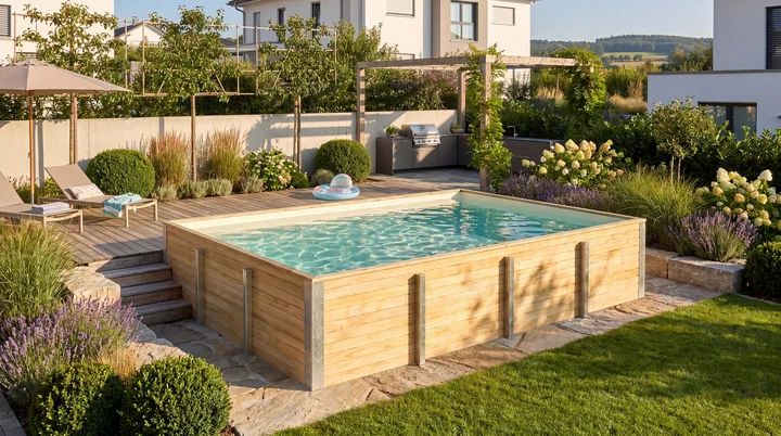 Gartenpool Siarago 595, 401x536, Folie Sand