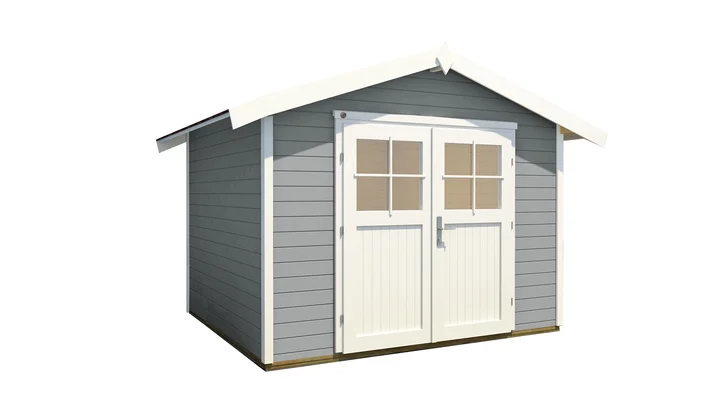Gartenhaus Blackmount 122, 241x235, Carbongrau