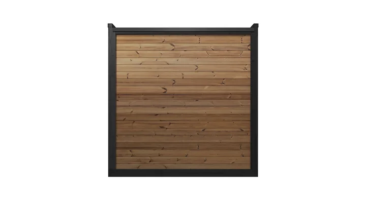 Saunahaus Viira 2, 229x229, Glastür, Fenster, Dachbahn, naturbelassen