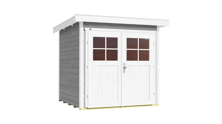 Gartenhaus Blackmount 227, 205x209, Carbongrau