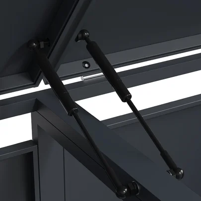 Mülltonnenbox Gary, 265x80, 4er, anthrazit