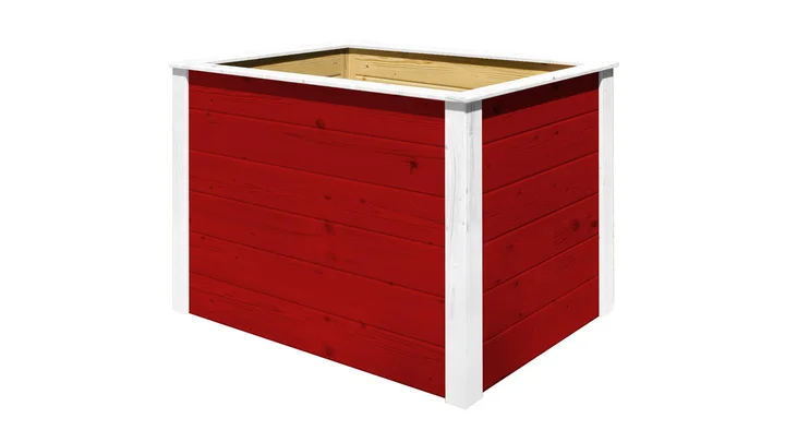 Element-Hochbeet 669, 98x69, Schwedenrot