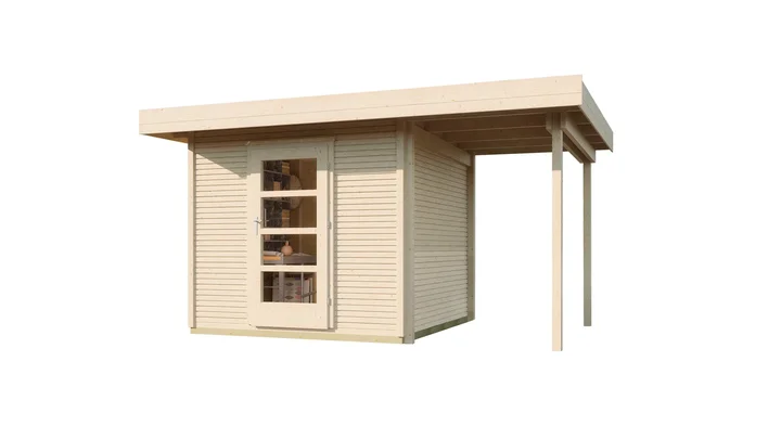 Gartenhaus Kingston wekaLine 172, 355x211, Naturbelassen