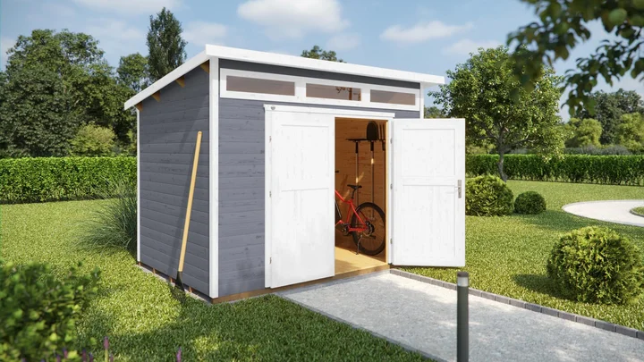 Gartenhaus Limmen 264, 295x209, Carbongrau