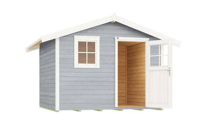 Gartenhaus Blackmount 123, 301x235, Carbongrau
