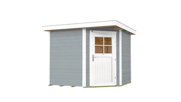 Gartenhaus Blackmount Angle 229, 239x235, Carbongrau