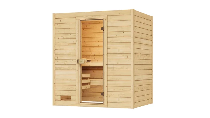 Massivholzsauna Valida