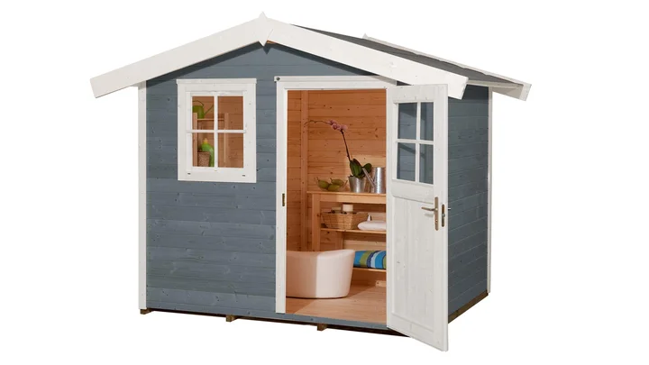 Gartenhaus Blackmount 123, 241x235, Carbongrau