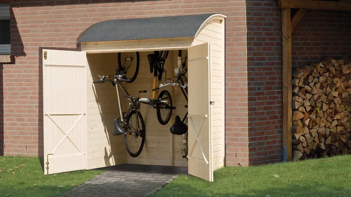Fahrrad-Multibox 394, 160x134, Naturbelassen