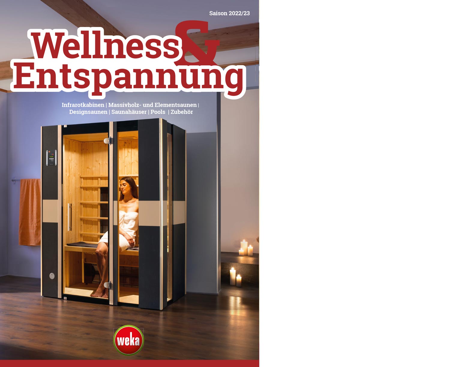 Coverbild des Weka Katalogs Wellness und Entspannung