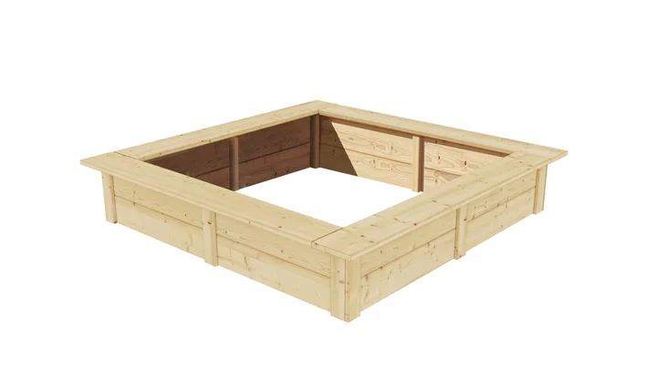 Sandkasten 816, 119x119, Naturbelassen