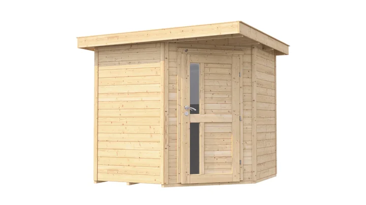 Gartenhaus Blackmount Angle 229, 209x205, Naturbelassen