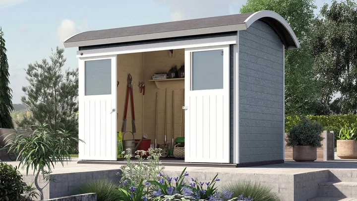 Schiebetürhaus Stockton 228, 295x215, Carbongrau