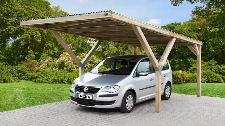 Carport 612, 300x362, Kunststoffdach