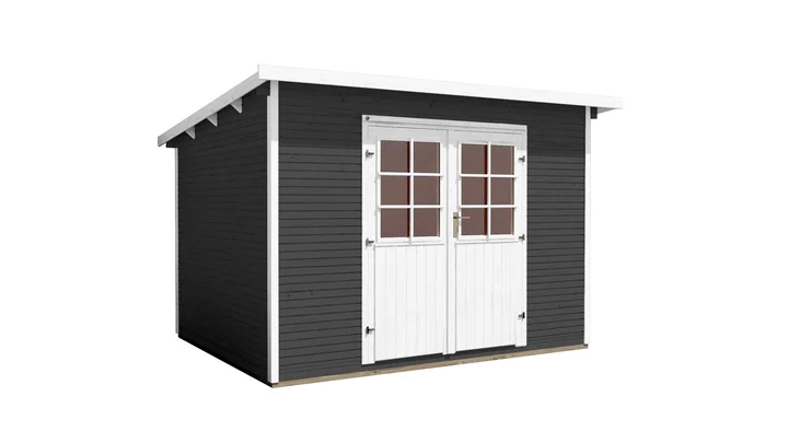 Gartenhaus Barrie wekaLine 219, 295x300, Pultdach, anthrazit