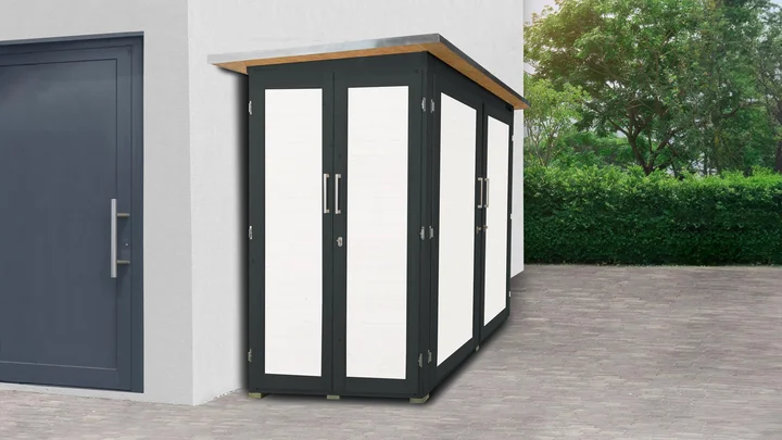 Garten[Q] Kompakt, Anthrazit/Weiß