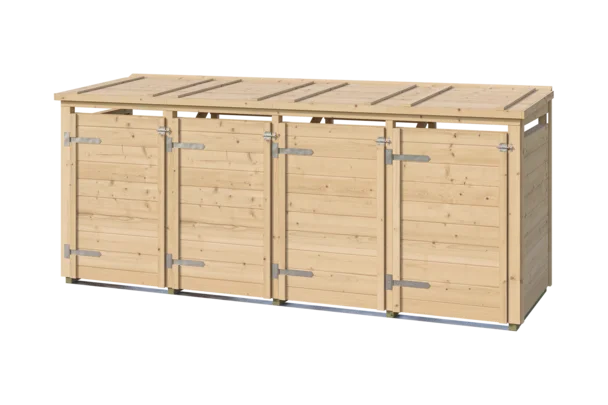Mülltonnenbox Killarney, 92x300, Naturbelassen