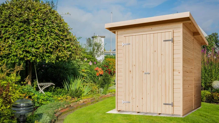 Gartenhaus Viktor, 170x180, Naturbelassen