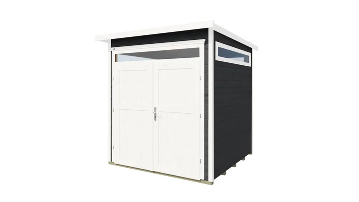 Gartenhaus Limmen 265, 205x115, Anthrazit