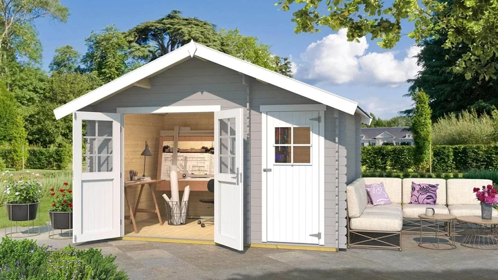 Gartenhaus Vaduz 253, 370x250, Lichtgrau