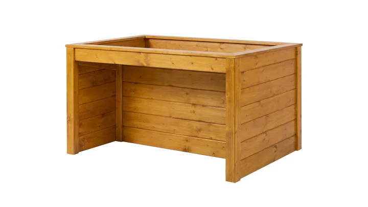 Profi-Hochbeet 669 Rollstuhl, 120x79, Eiche hell lasiert
